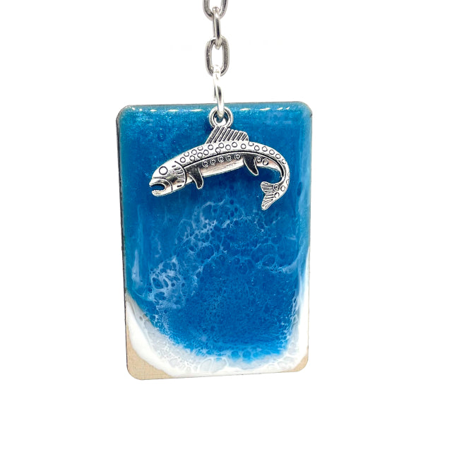gorgeous keychains allow you to carry the ocean with you