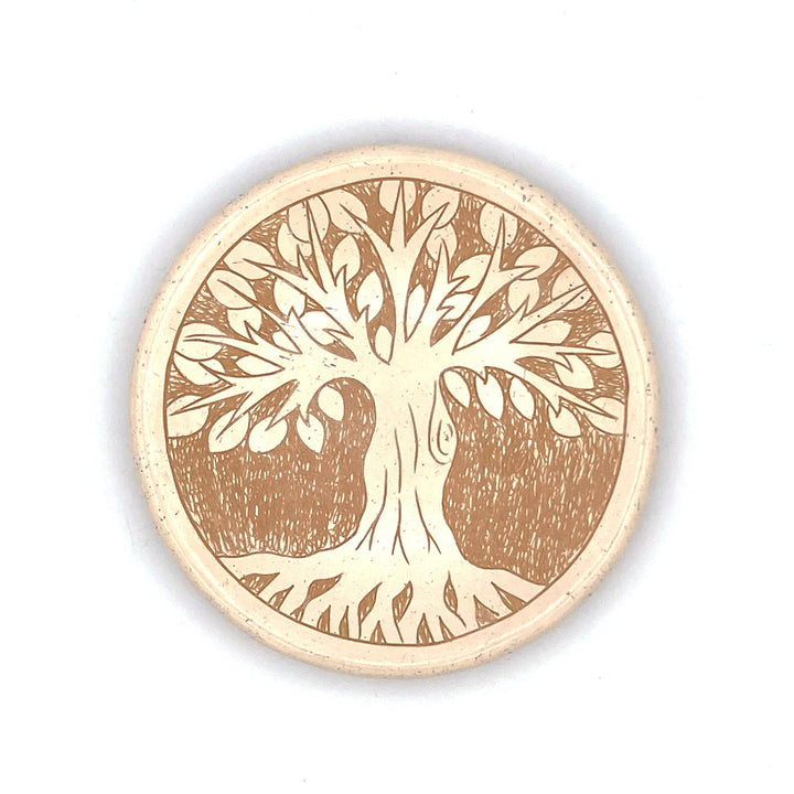 Tree of Life Ceramic Ring Dish