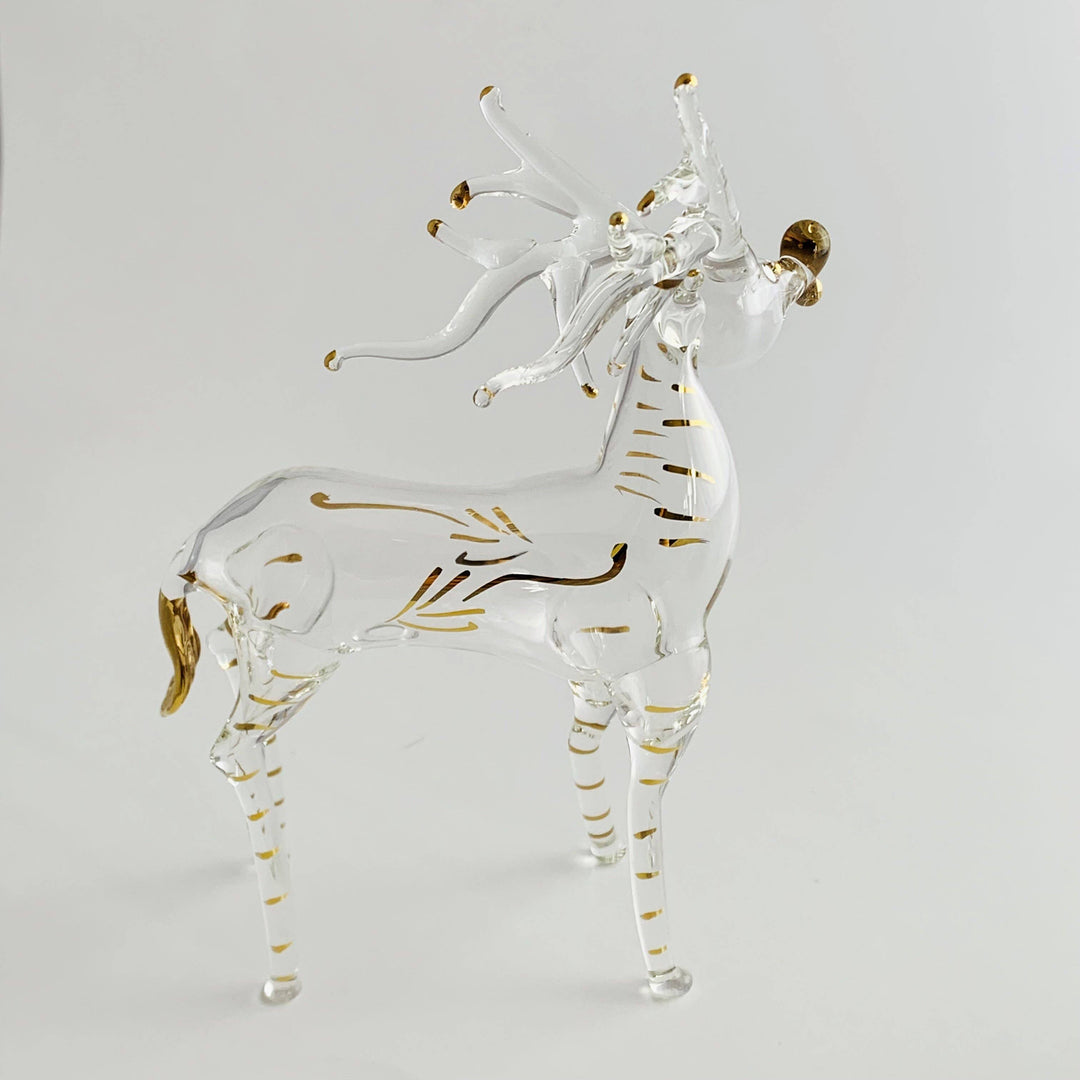 Blown Glass Tabletop - Reindeer