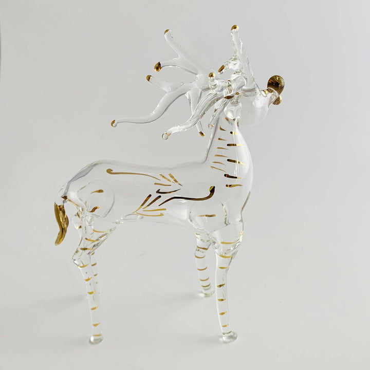 Blown Glass Tabletop - Reindeer