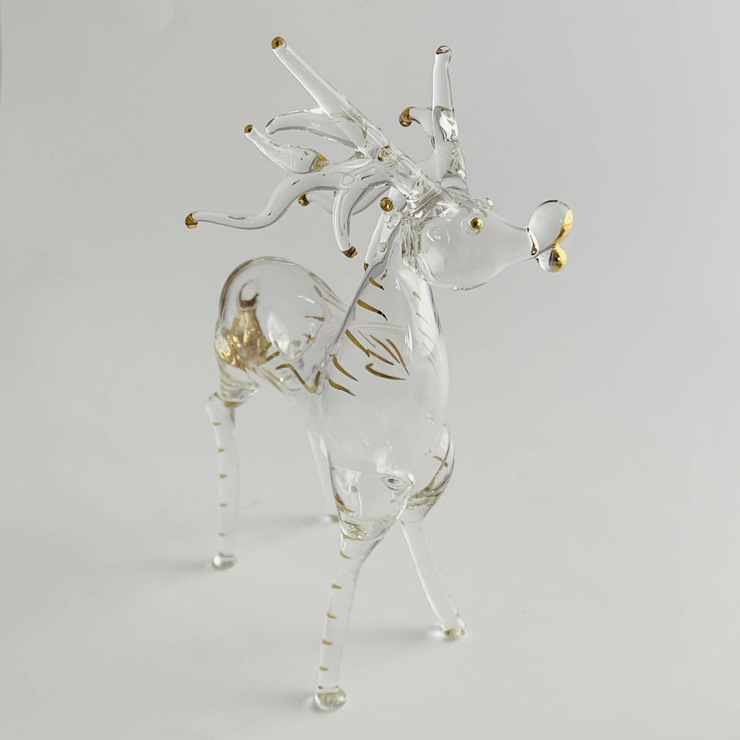 Blown Glass Tabletop - Reindeer