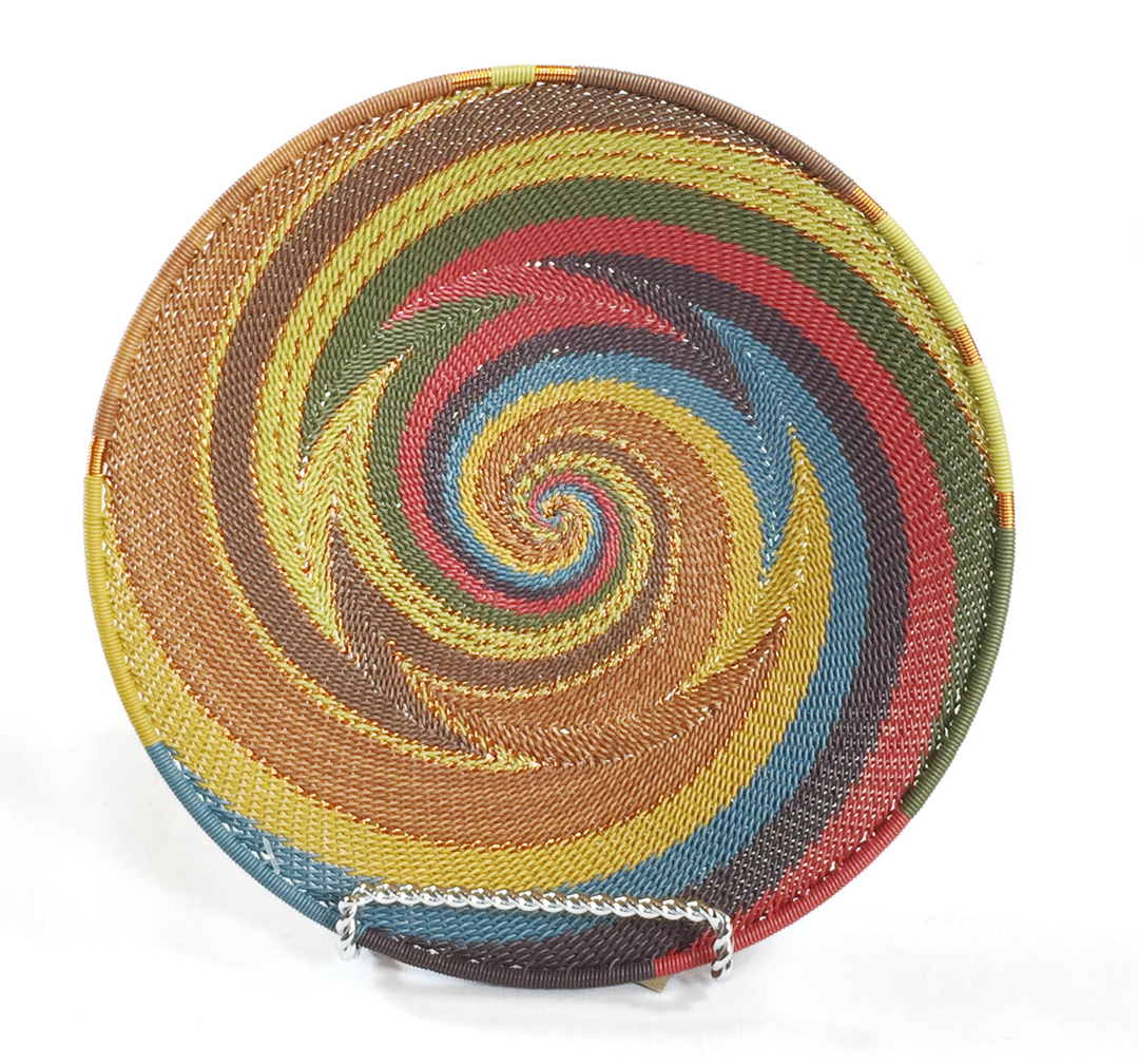 Medium Round Bowl - Telephone Wire