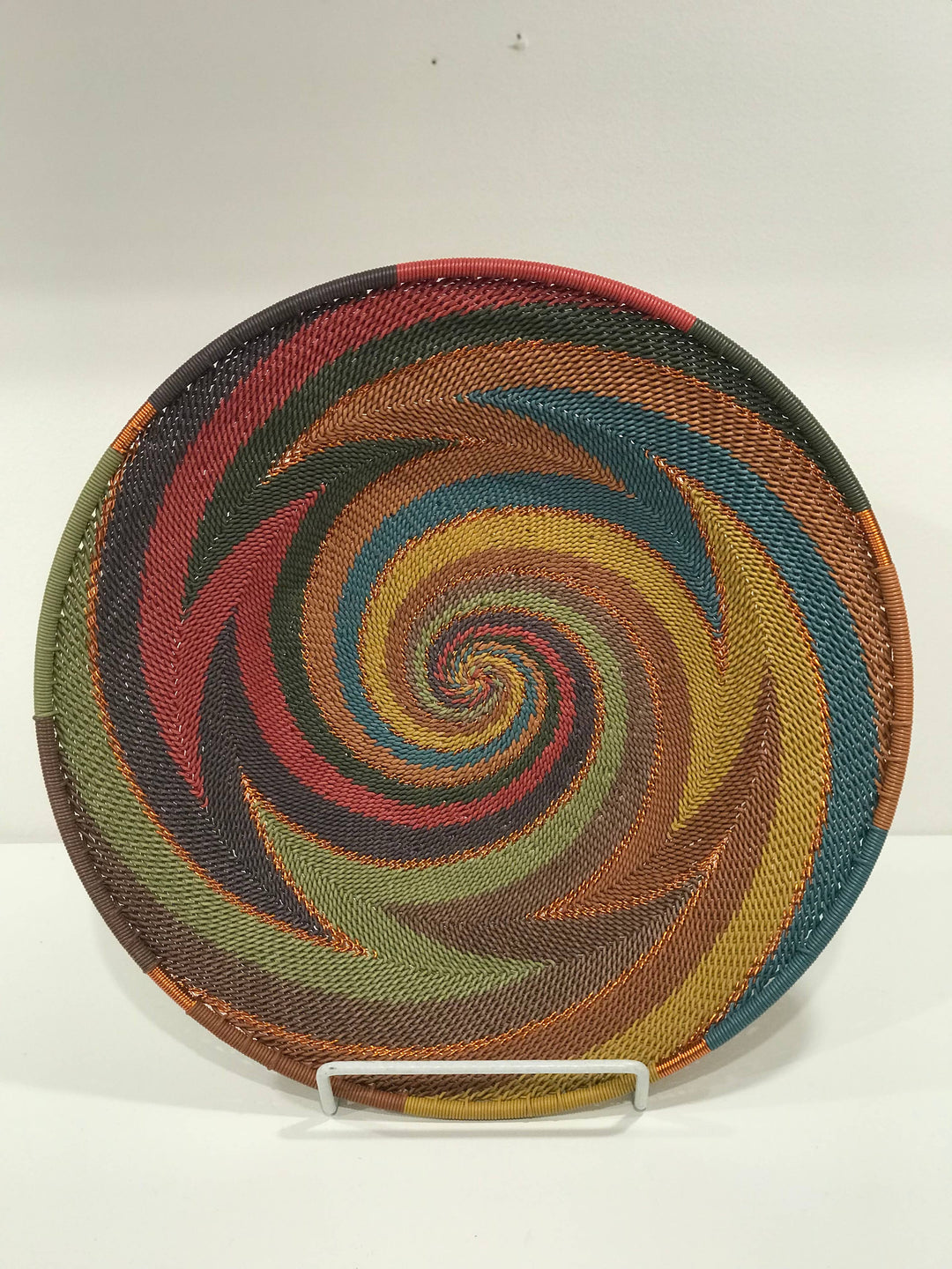 Medium Round Bowl - Telephone Wire