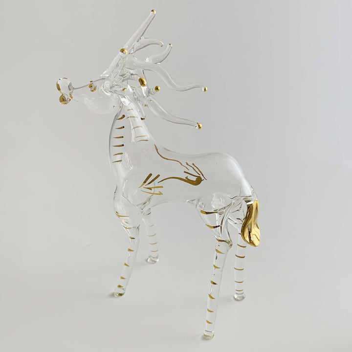 Blown Glass Tabletop - Reindeer