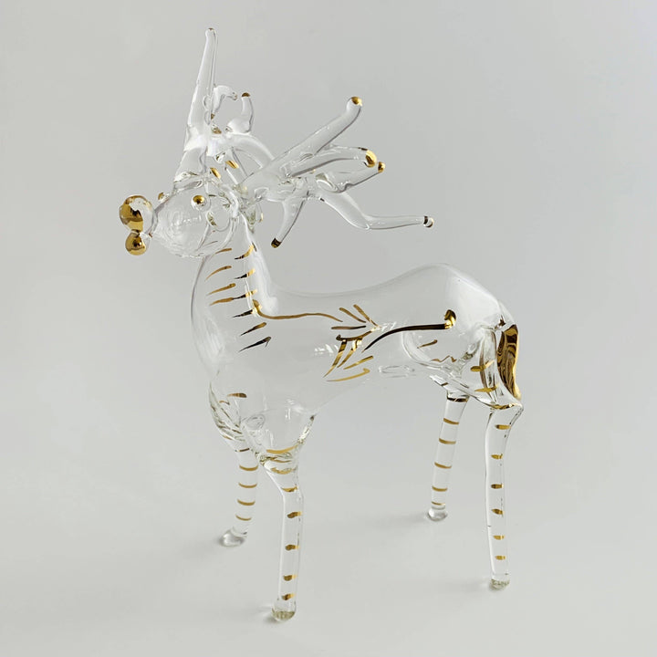 Blown Glass Tabletop - Reindeer