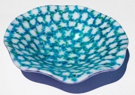 Large Bowl - Fused Glass - Neptune