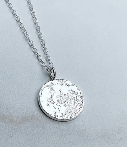 Moon Necklace - Sterling