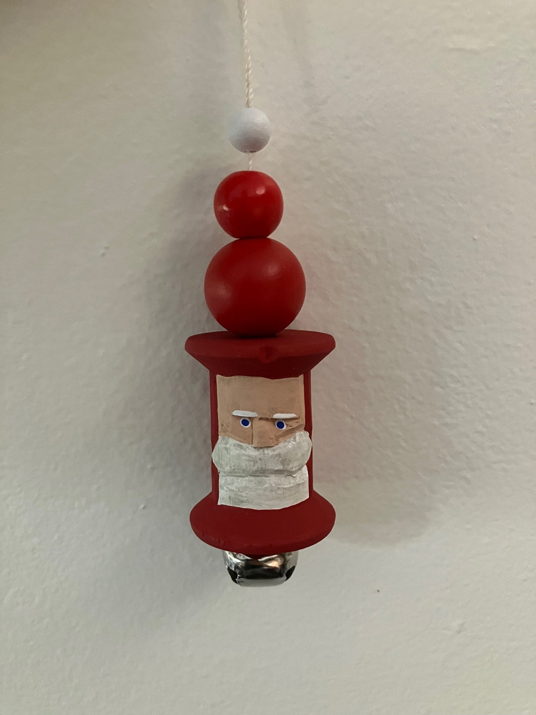 Santa Clause Spool Ornament
