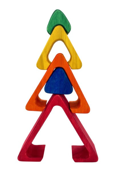 Rainbow Stacker - Triangle