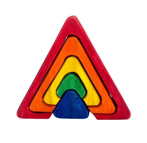 Rainbow Stacker - Triangle