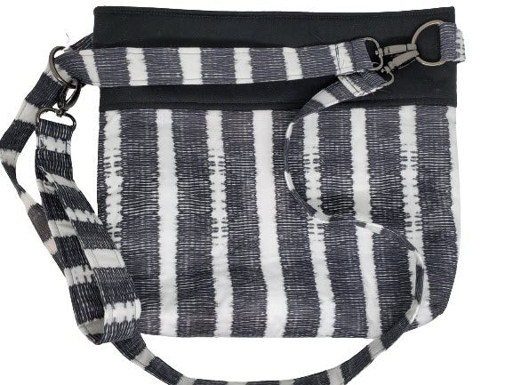 Crossbody Bag - Black & White