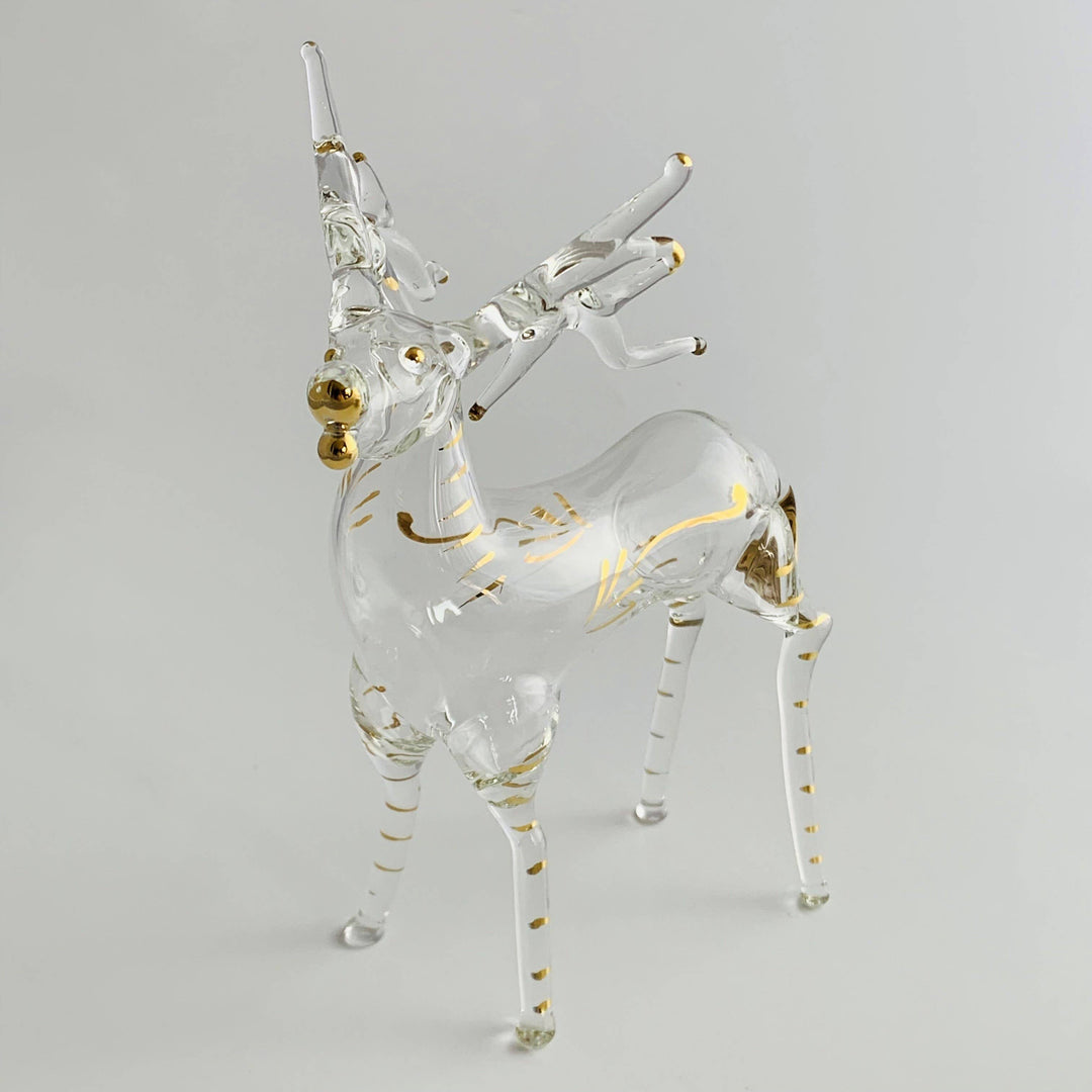 Blown Glass Tabletop - Reindeer