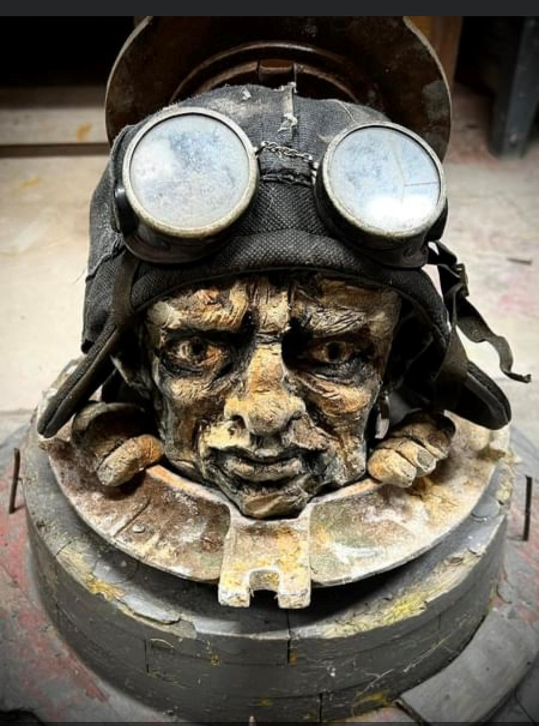 Up From The Underground - Mixed Media Sculpture