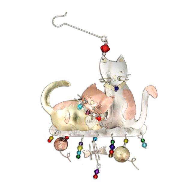 Meow Kitty Love Ornament