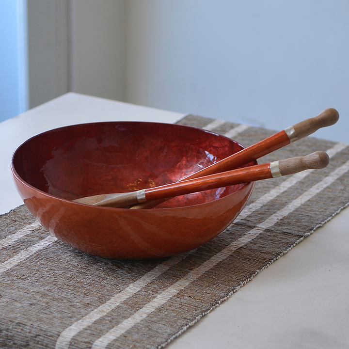 Spice Capiz Shell Bowl