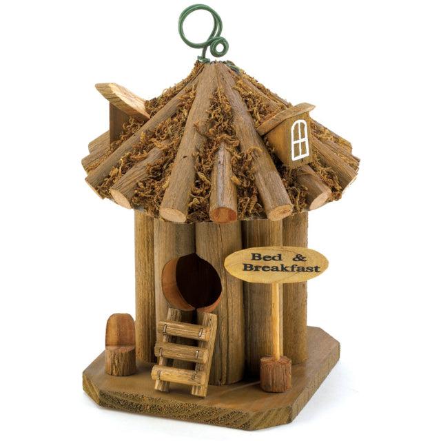 Charming bed and breakfast birdhouse