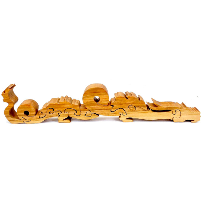 Wooden Chinese Dragon Puzzle