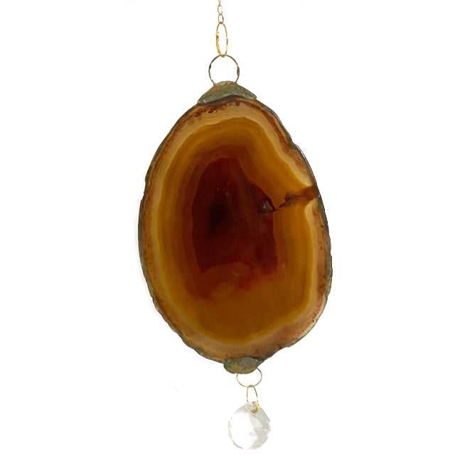 Agate Stone Suncatcher Slices