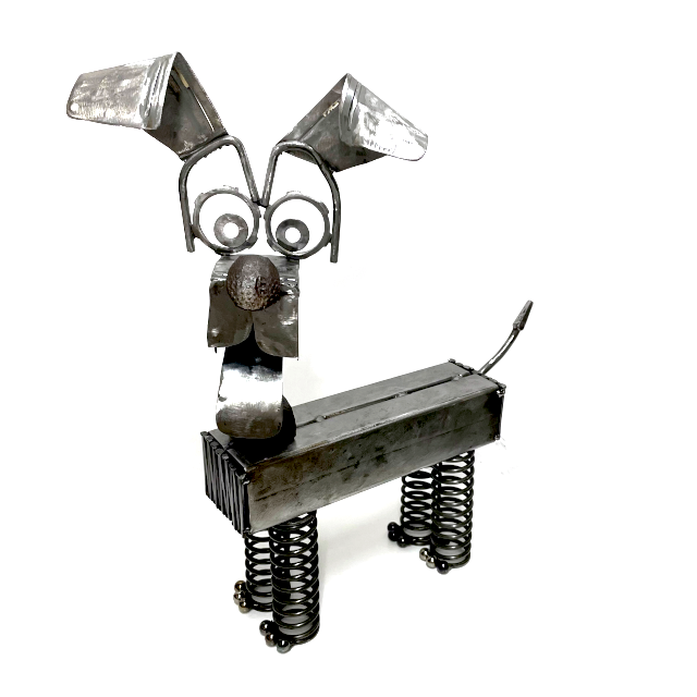 "Available for Adoption" Welded Metal Sculpture