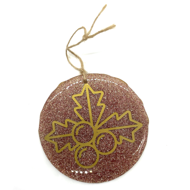 Sparkly Holiday Ornaments