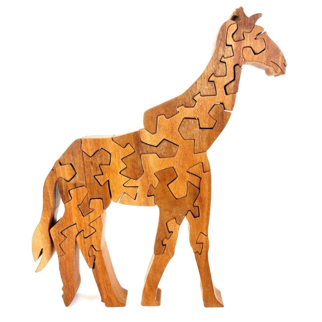 Wooden Big Giraffe Puzzle