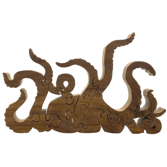 Wooden Octopus Puzzle