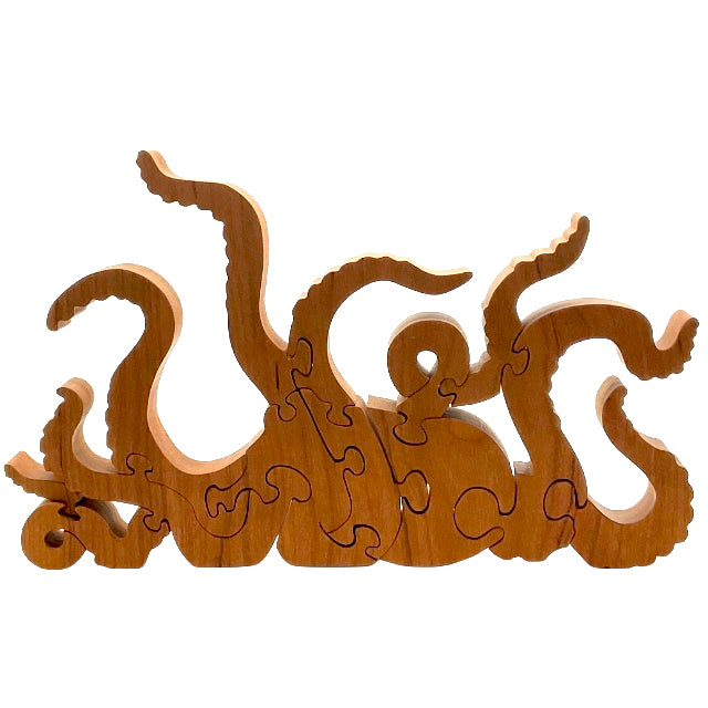 Wooden Octopus Puzzle
