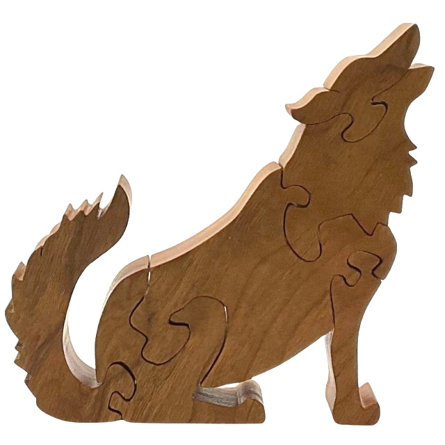 Wooden Wolf Puzzle