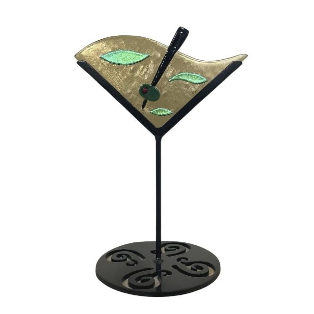 "Happy Hour" Table Top Glass Art