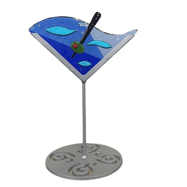 "Happy Hour" Table Top Glass Art