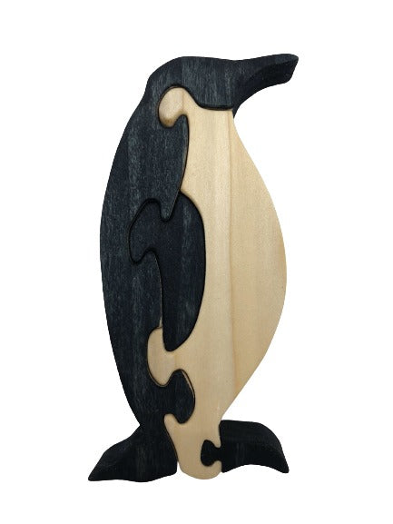Wooden Penguin Puzzle