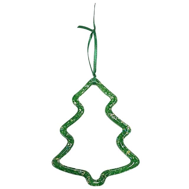 Green Christmas Tree Ornament